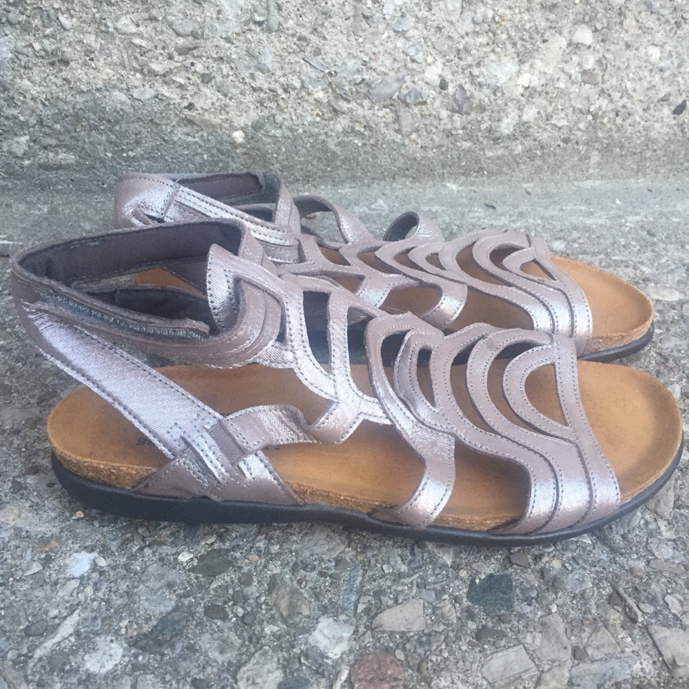 Naot Women's Sara Gladiator Leather Sandals US Size 7 (EU 38)
